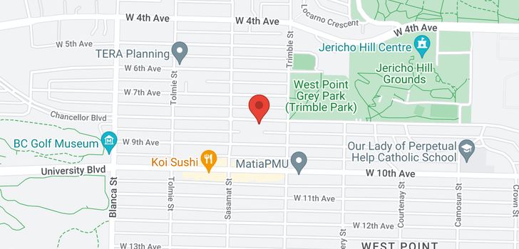 map of 4450 W 8TH AVENUE